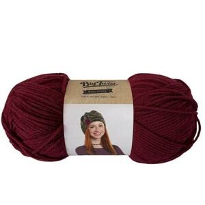 Big Twist Yarns Sincerely Burgundy TSSS-115 6 oz 322 Yards Acrylic